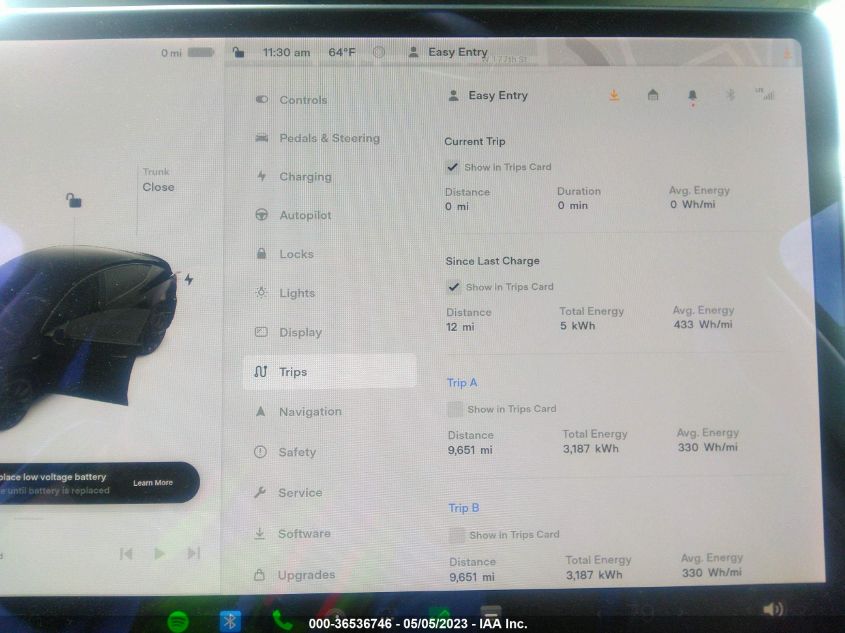 2021 TESLA MODEL Y LONG RANGE - 5YJYGDEE4MF143969