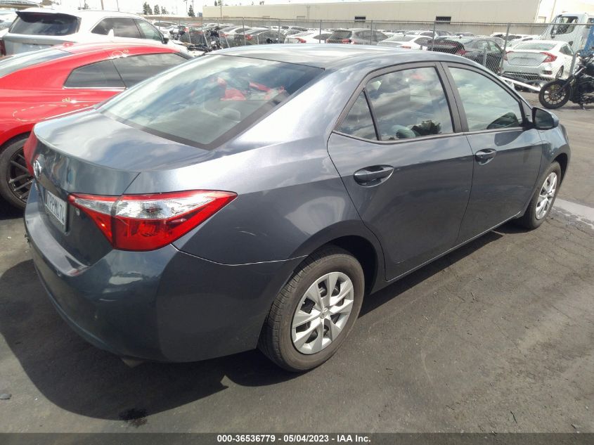 2016 TOYOTA COROLLA L/LE/S/S PLUS/LE PLUS - 5YFBURHE1GP434476