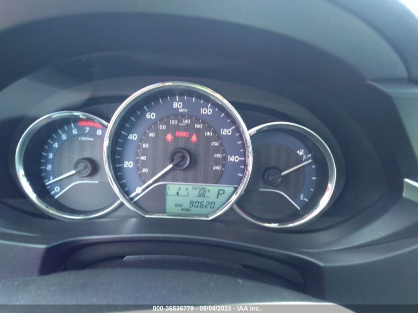 2016 TOYOTA COROLLA L/LE/S/S PLUS/LE PLUS - 5YFBURHE1GP434476