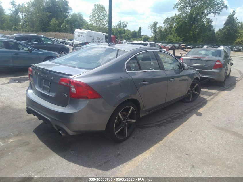 2016 VOLVO S60 T5 DRIVE-E R-DESIGN - YV126MFPXG2396627