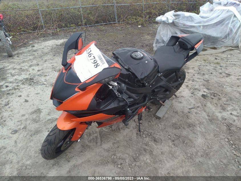 2020 YAMAHA YZFR6 JYARJ28E0LA006214