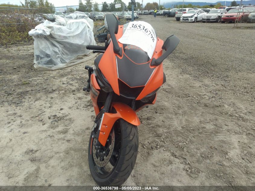2020 YAMAHA YZFR6 JYARJ28E0LA006214