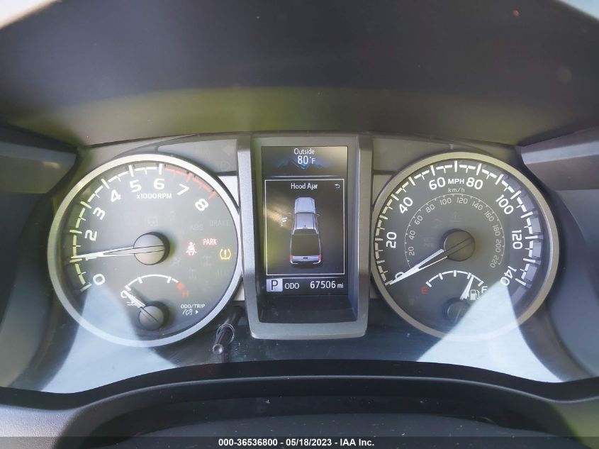 2019 TOYOTA TACOMA 4WD SR/SR5/TRD SPORT - 5TFCZ5AN1KX198978