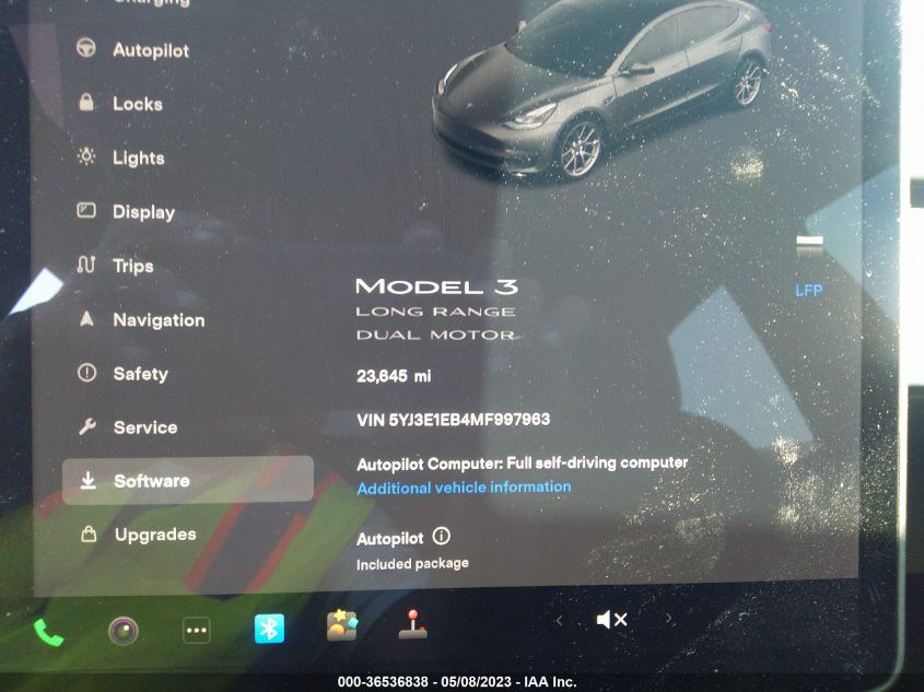 2021 TESLA MODEL 3 LONG RANGE - 5YJ3E1EB4MF997963