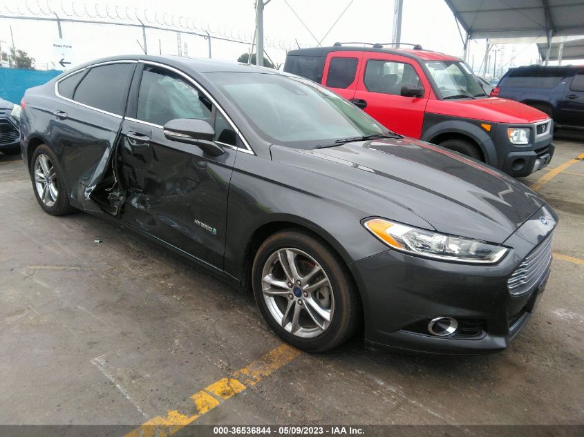 2015 FORD FUSION TITANIUM HYBRID - 3FA6P0RU4FR264655