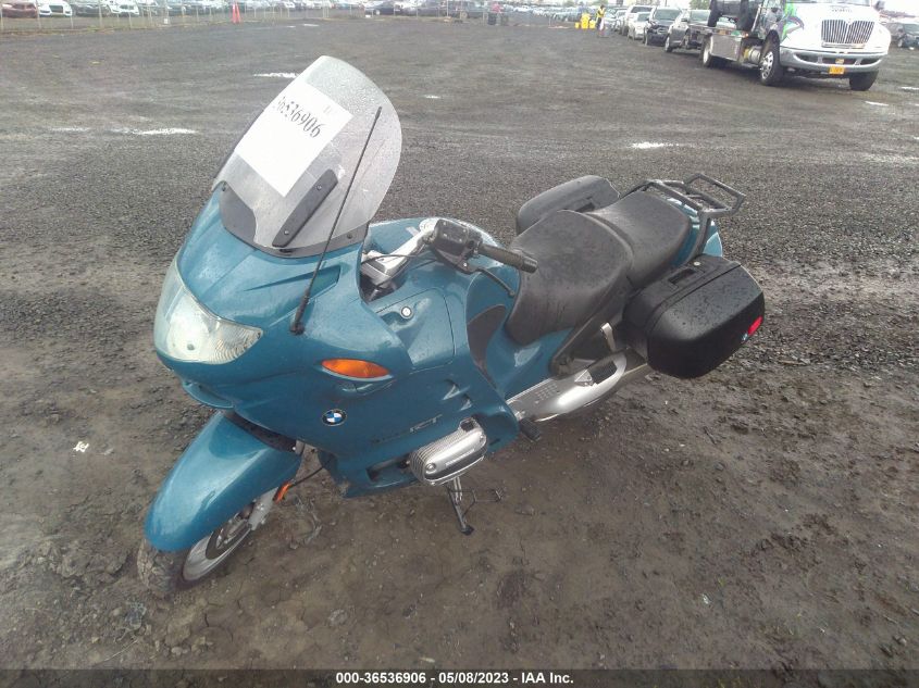 2002 BMW R1150 RT - WB10499A42ZE87139