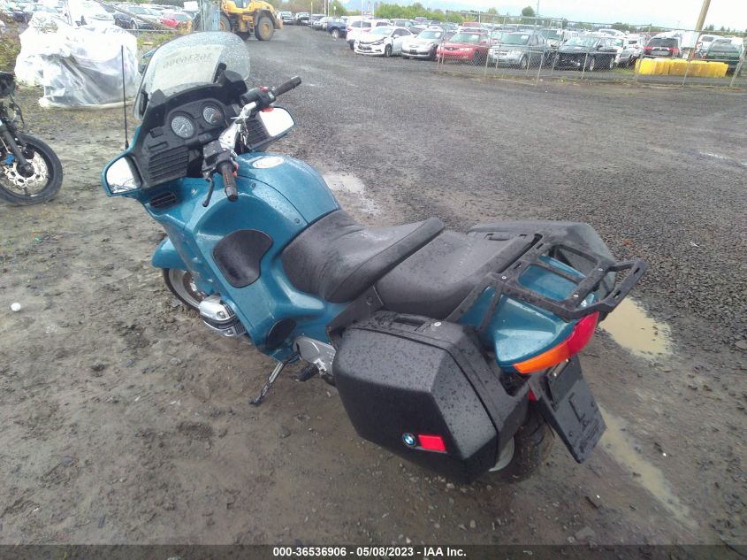 2002 BMW R1150 RT - WB10499A42ZE87139