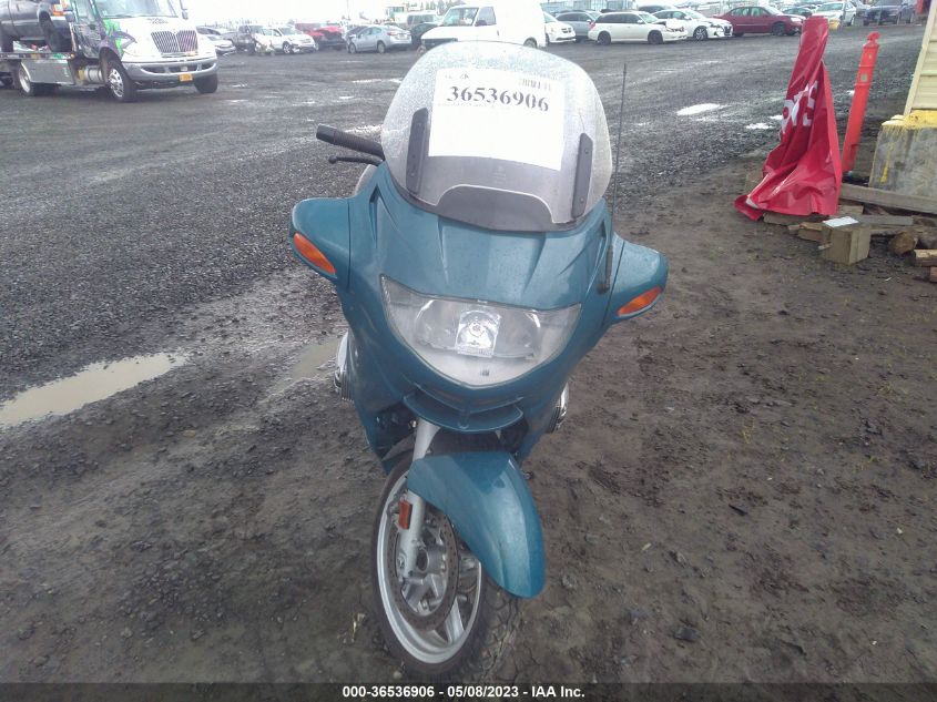 2002 BMW R1150 RT - WB10499A42ZE87139