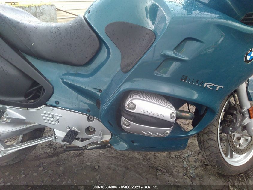 2002 BMW R1150 RT - WB10499A42ZE87139
