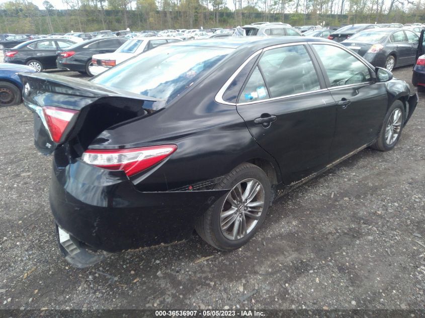2016 TOYOTA CAMRY XLE/SE/LE/XSE - 4T1BF1FK1GU159419