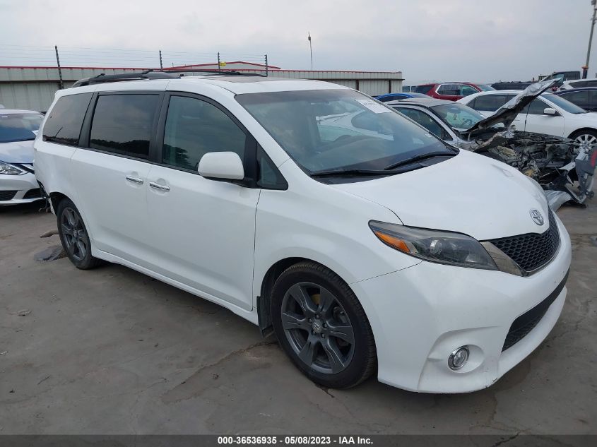 2017 TOYOTA SIENNA SE - 5TDXZ3DC3HS884650