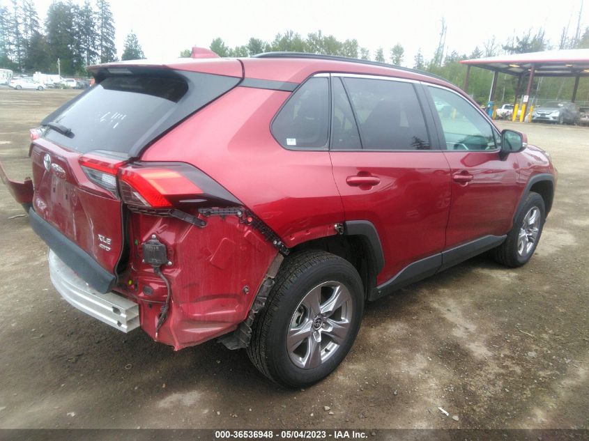 VIN 2T3P1RFV9NW271189 2022 TOYOTA RAV4 no.4