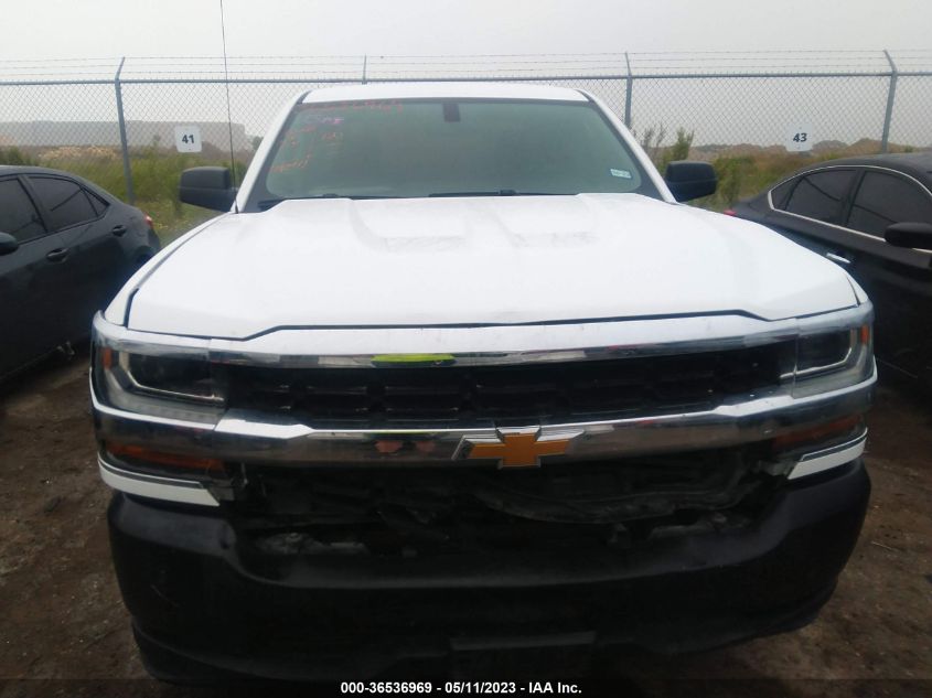 2018 CHEVROLET SILVERADO 1500 WORK TRUCK - 1GCRCNEC6JZ272127