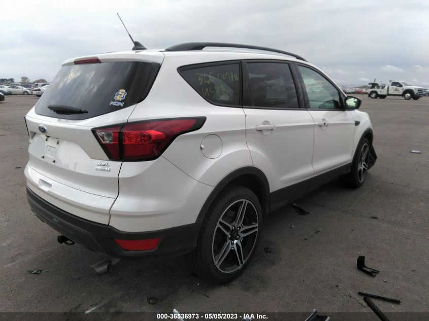 2019 FORD ESCAPE SEL - 1FMCU0HD8KUC04724