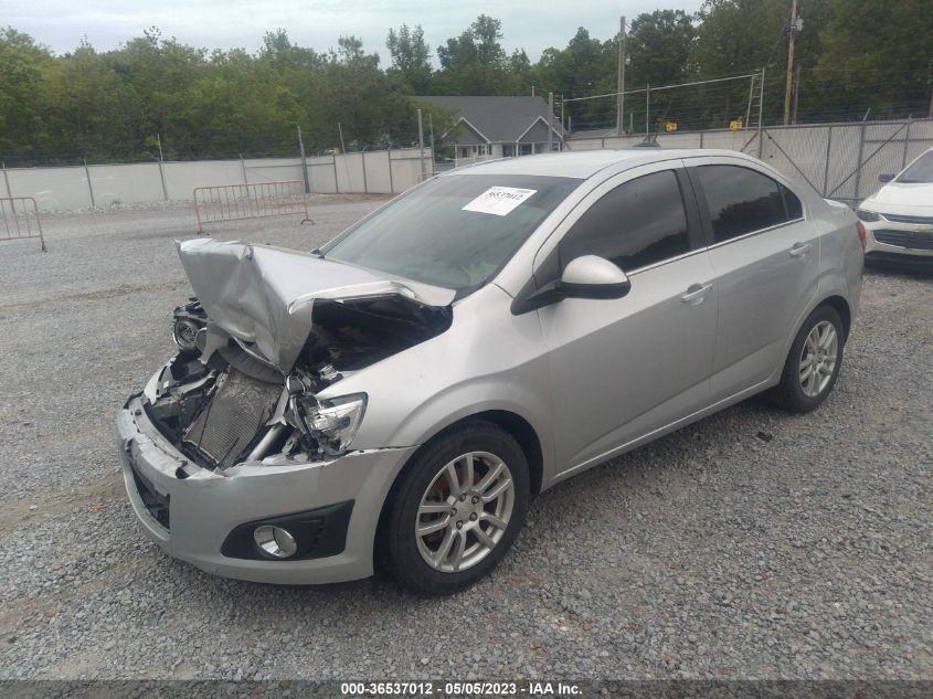 2015 CHEVROLET SONIC LT - 1G1JC5SH3F4164624