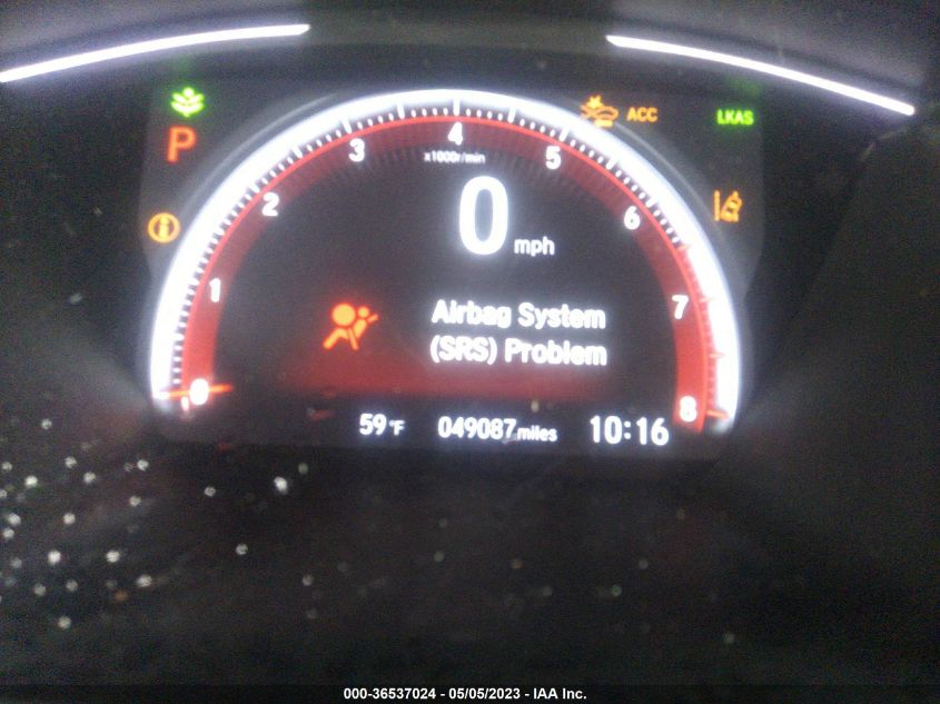 2020 HONDA CIVIC HATCHBACK SPORT TOURING - SHHFK7H99LU421428