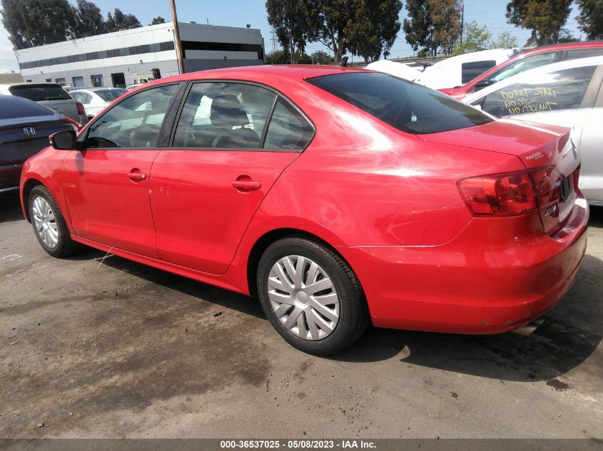 2014 VOLKSWAGEN JETTA SEDAN SE - 3VWD17AJ4EM227577