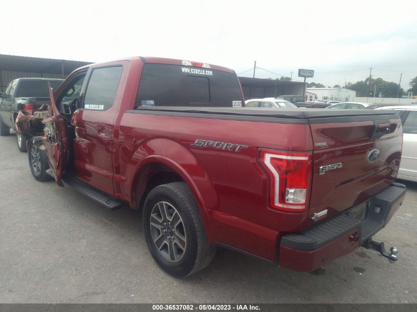 2016 FORD F-150 XL/LARIAT/XLT - 1FTEW1CP6GKD73349