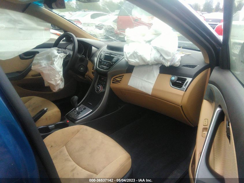 2013 HYUNDAI ELANTRA GLS - KMHDH4AE3DU952089