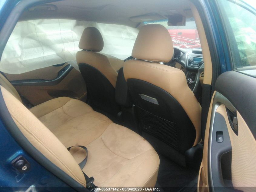 2013 HYUNDAI ELANTRA GLS - KMHDH4AE3DU952089