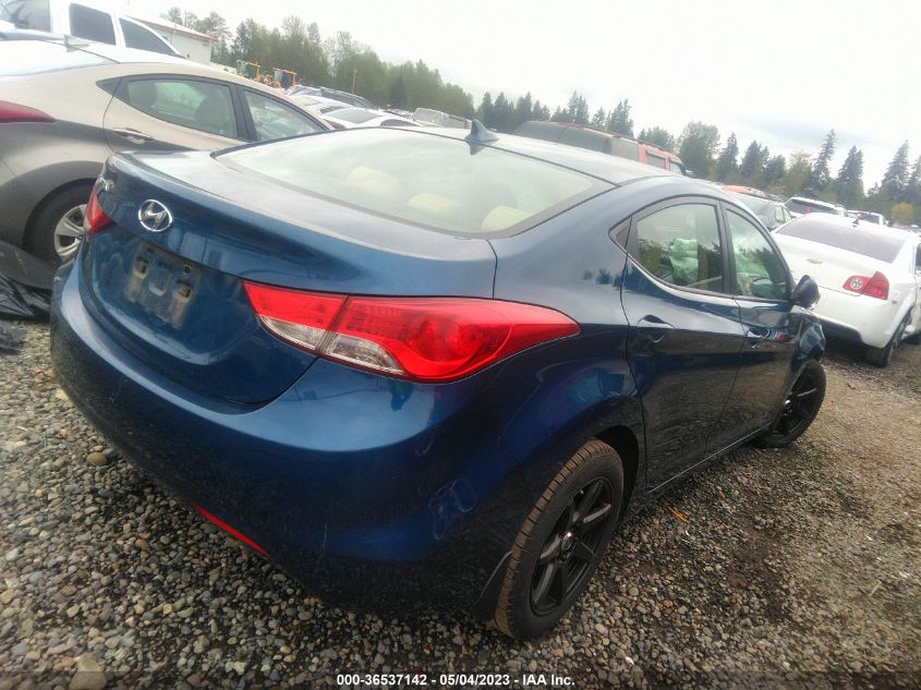 2013 HYUNDAI ELANTRA GLS - KMHDH4AE3DU952089