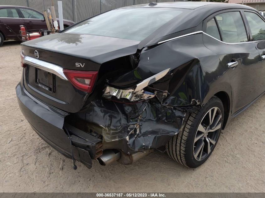 2017 NISSAN MAXIMA SV - 1N4AA6AP8HC401814