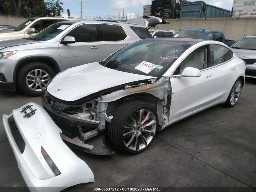 2018 TESLA MODEL 3 LONG RANGE - 5YJ3E1EB3JF081416