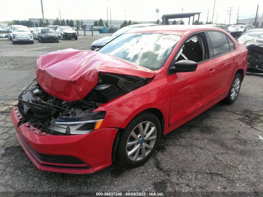 2015 VOLKSWAGEN JETTA SEDAN 1.8T SE - 3VWD17AJ6FM265247