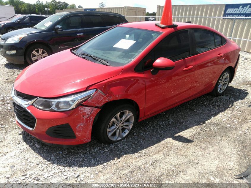 2019 CHEVROLET CRUZE LS - 1G1BC5SM8K7124954