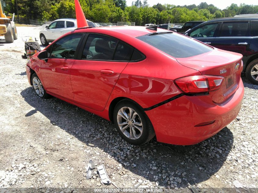 2019 CHEVROLET CRUZE LS - 1G1BC5SM8K7124954