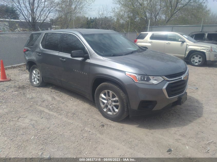 2019 CHEVROLET TRAVERSE LS - 1GNERFKWXKJ130341