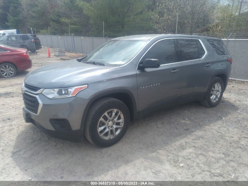 2019 CHEVROLET TRAVERSE LS - 1GNERFKWXKJ130341