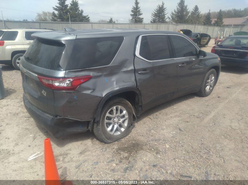 2019 CHEVROLET TRAVERSE LS - 1GNERFKWXKJ130341