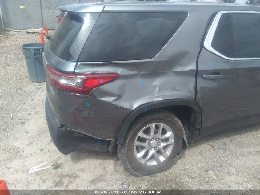 2019 CHEVROLET TRAVERSE LS - 1GNERFKWXKJ130341