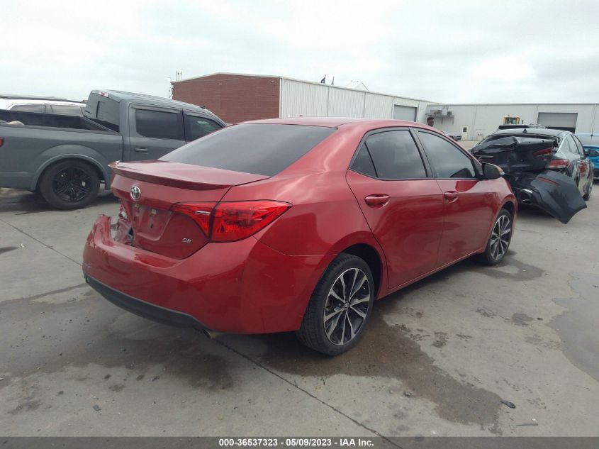 2017 TOYOTA COROLLA SE - 5YFBURHE8HP707883