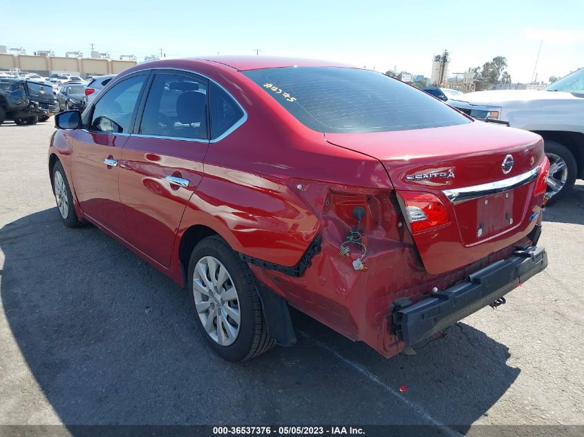 2013 NISSAN SENTRA S - 3N1AB7APXDL560459