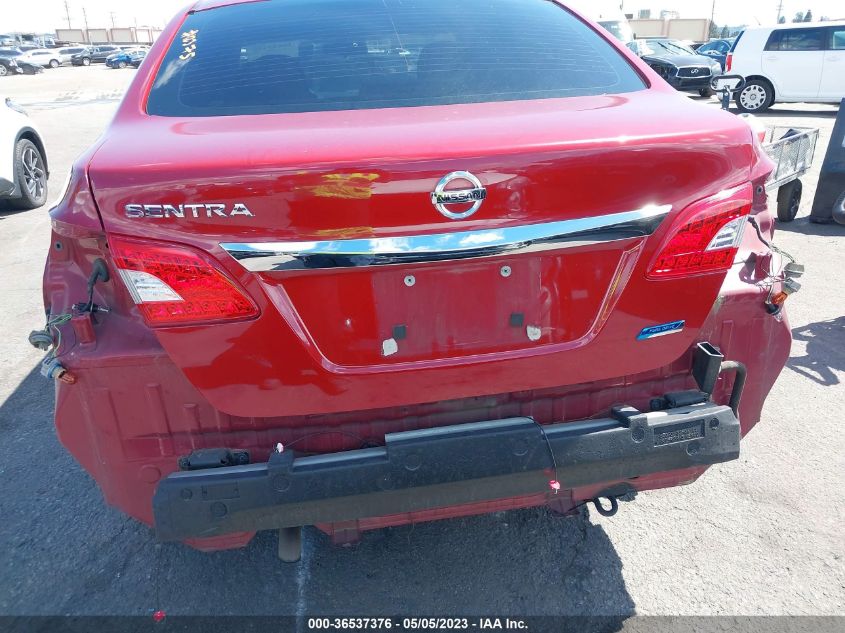 2013 NISSAN SENTRA S - 3N1AB7APXDL560459