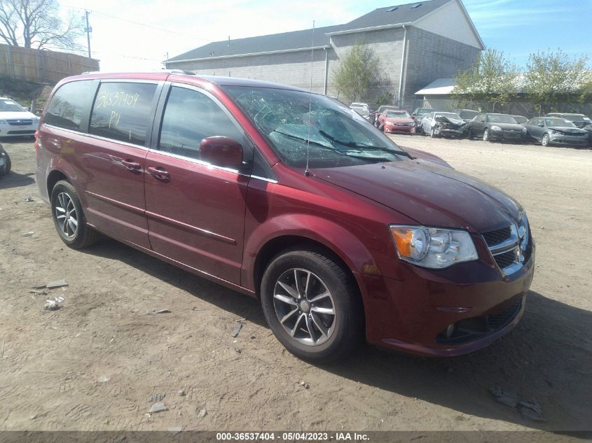 2017 DODGE GRAND CARAVAN SXT - 2C4RDGCG6HR873332
