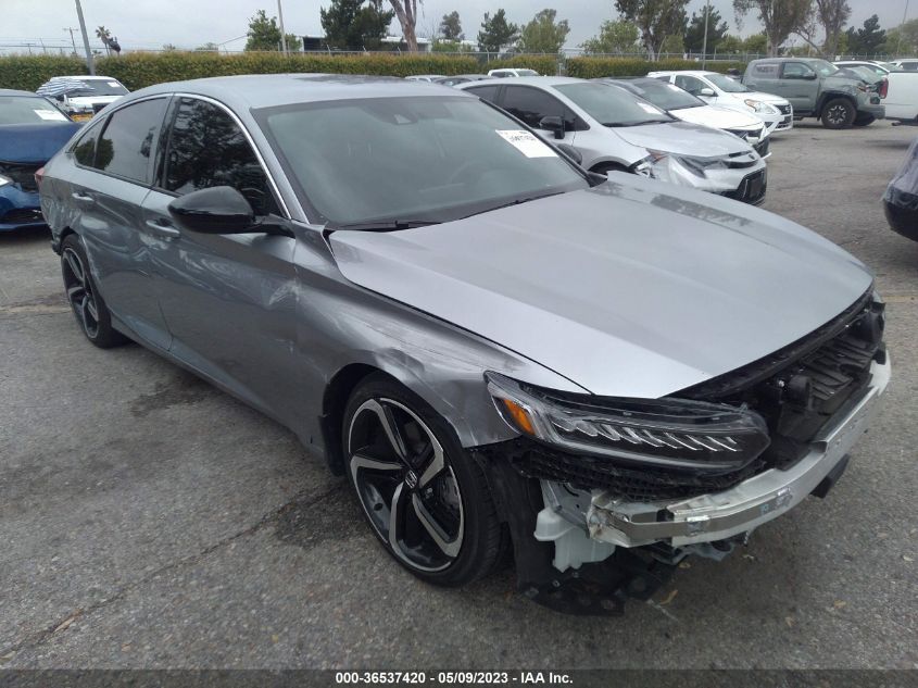 2022 HONDA ACCORD SEDAN SPORT - 1HGCV1F32NA115224