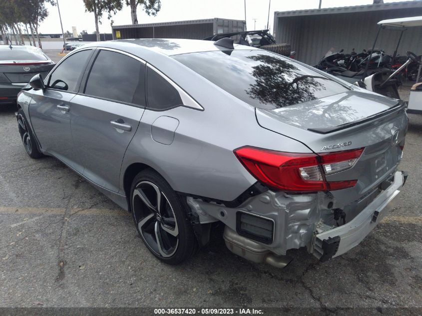 2022 HONDA ACCORD SEDAN SPORT - 1HGCV1F32NA115224