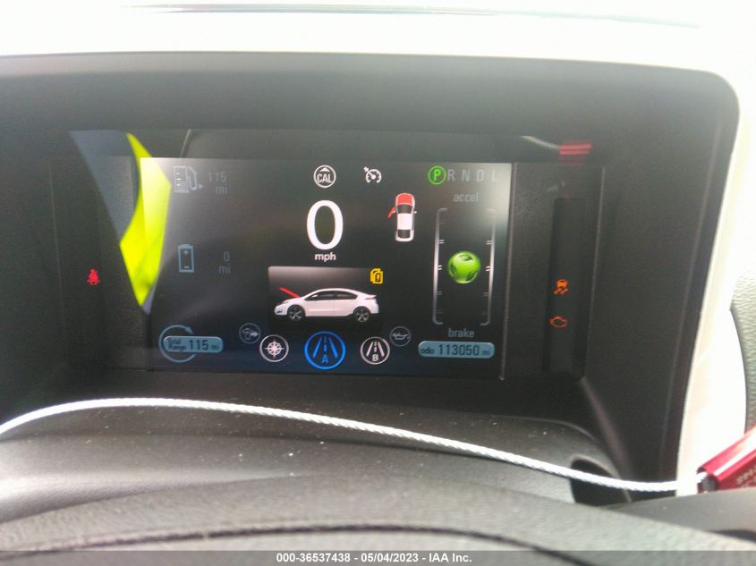 2013 CHEVROLET VOLT - 1G1RE6E48DU118196