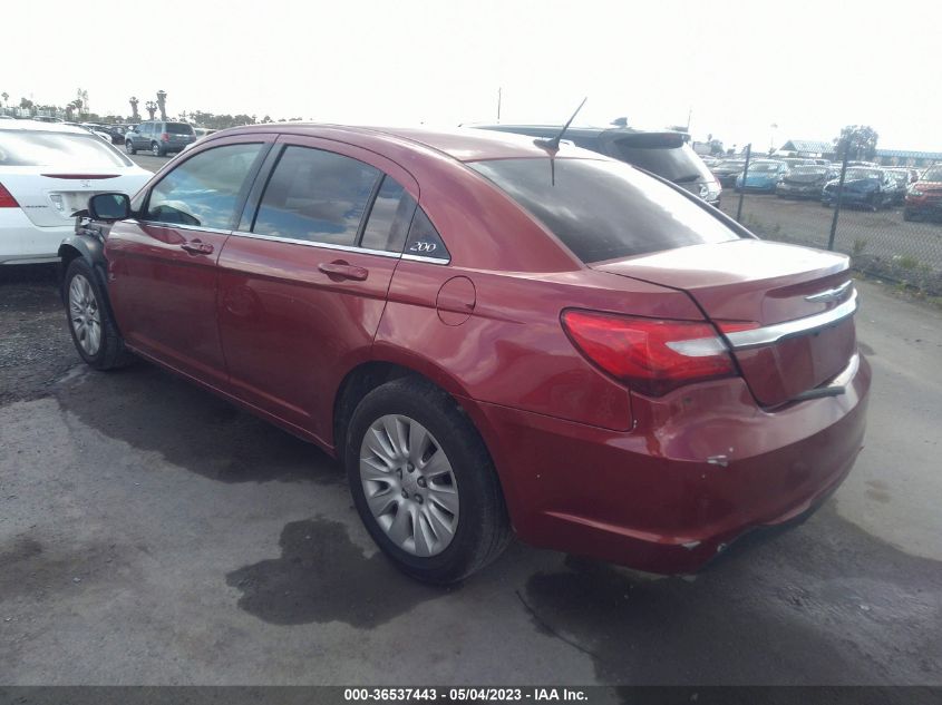 2014 CHRYSLER 200 LX - 1C3CCBAB3EN213295
