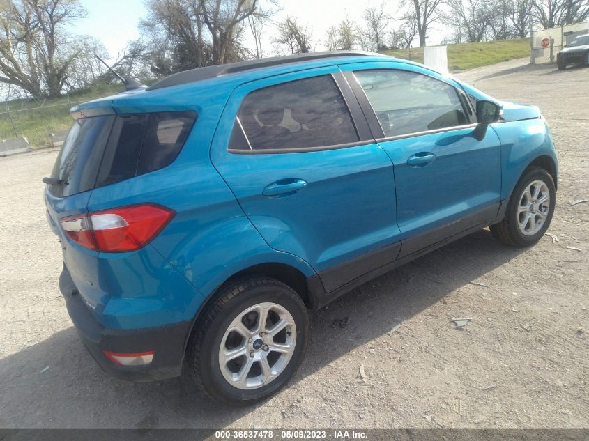 2019 FORD ECOSPORT SE - MAJ6S3GL2KC271963
