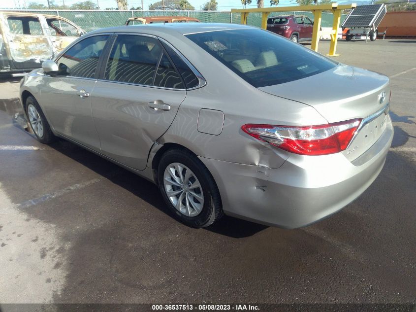 2015 TOYOTA CAMRY HYBRID LE/XLE/SE - 4T1BD1FK6FU152034