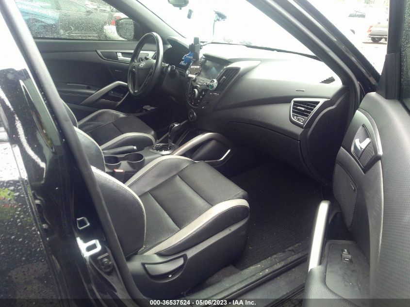 2016 HYUNDAI VELOSTER TURBO - KMHTC6AE5GU257932