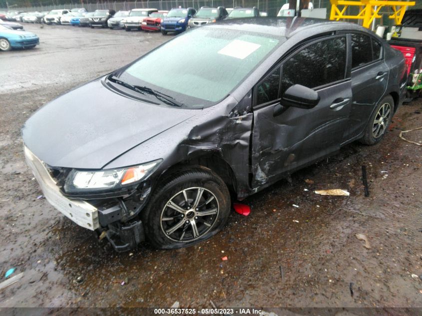 2015 HONDA CIVIC SEDAN LX - 19XFB2F53FE119437