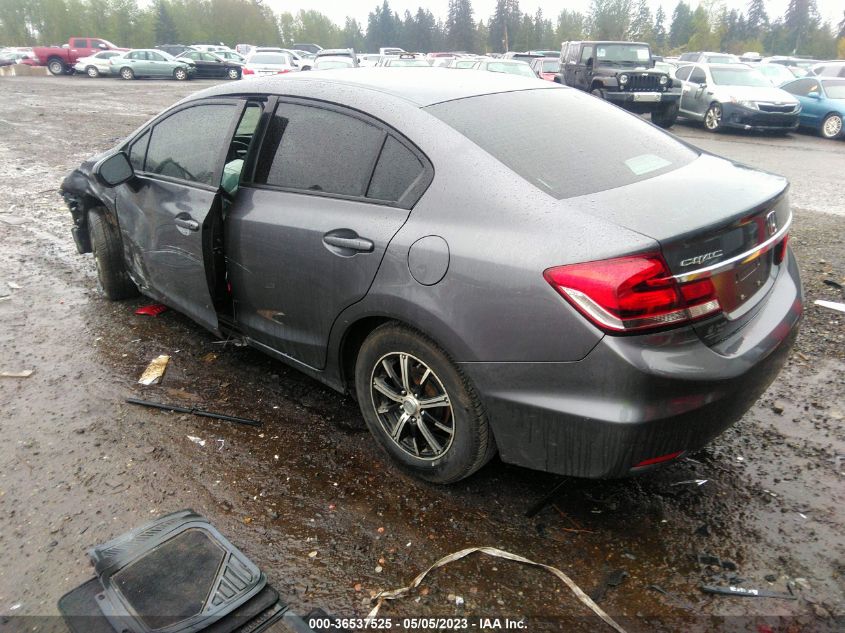 2015 HONDA CIVIC SEDAN LX - 19XFB2F53FE119437