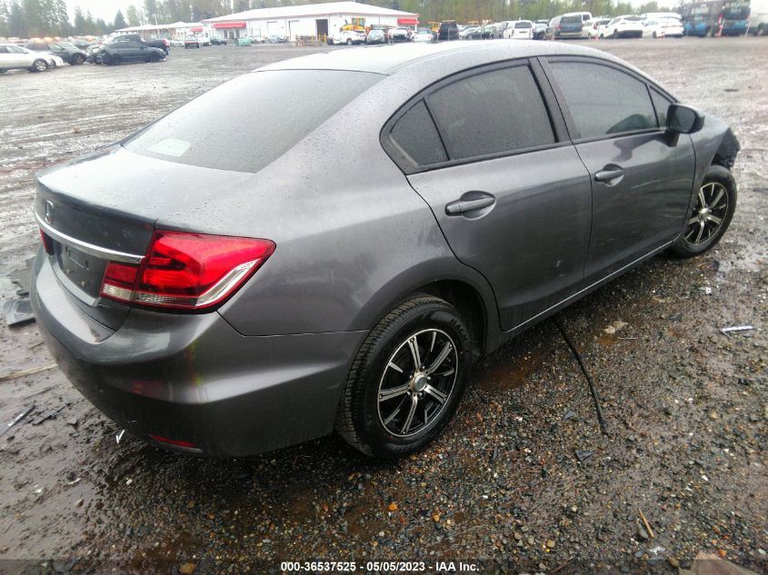 2015 HONDA CIVIC SEDAN LX - 19XFB2F53FE119437