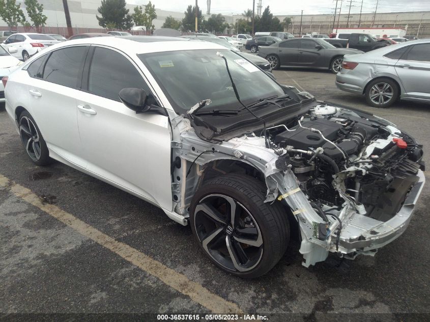 2021 HONDA ACCORD SEDAN SPORT - 1HGCV2F33MA005450