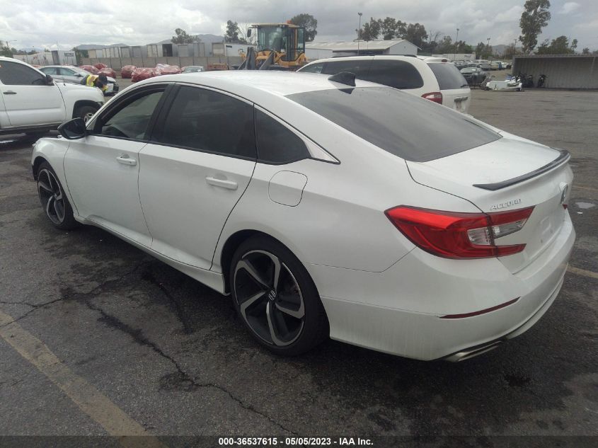 2021 HONDA ACCORD SEDAN SPORT - 1HGCV2F33MA005450